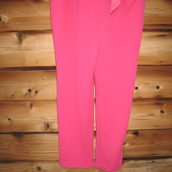 NWT Adrianna Papell Tuxedo Jumpsuit Size 12 - Picture 8 of 13